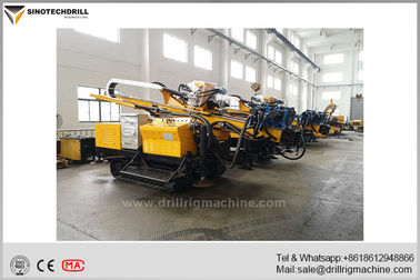 Rig Pengeboran Hidraulik Kedalaman Lubang 130m / Rig Bor Terpasang Crawler