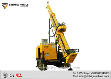 Rig Pengeboran Inti Berlian Crawler Hidraulik Untuk Eksplorasi / Penambangan Geologi
