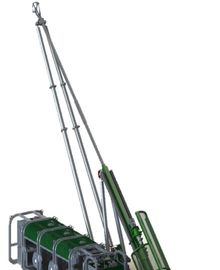 Portable Drilling Rigs , Hydraulic Underground Drilling Equipment Light Weight
