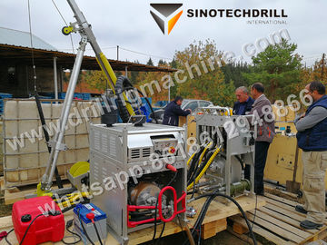 400Nm Torque Man Portable Drill Rig Machine 120kg Modul Terberat 200m