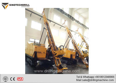 Rig Pengeboran Geologi 1200m / Mesin Pengeboran Inti Berlian Permukaan Hidrolik Crawler